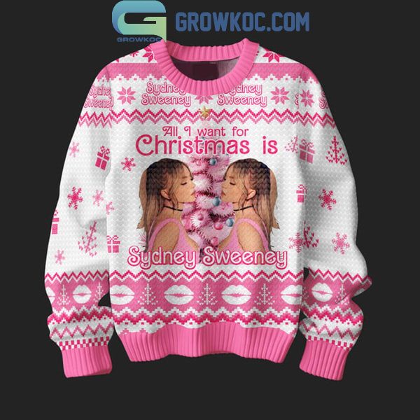 Sydney Sweeney All I Want For Christmas 2024 Sydney Sweeney Ugly Sweater