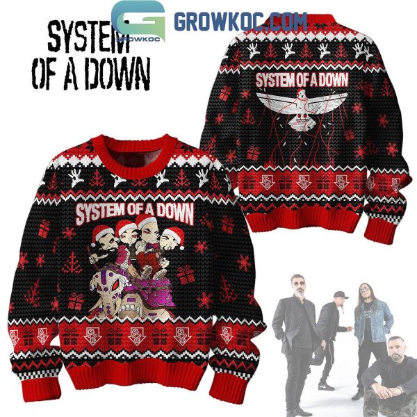 System Of A Down Merry 2024 Christmas Ugly Sweater