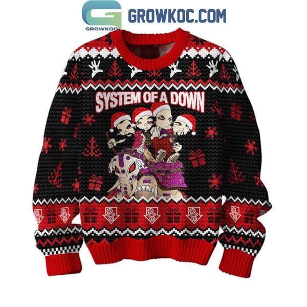 System Of A Down Merry 2024 Christmas Ugly Sweater