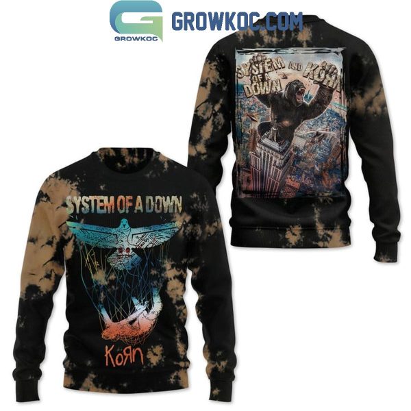 System Of A Down Performance With Korn 2025 Hoodie T-Shirt