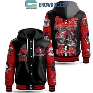 Tampa Bay Buccaneers Football 2025 Siege The Day Baseball Jacket