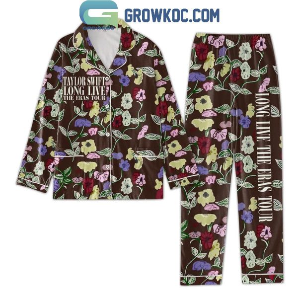 Taylor Swift Long Live The Eras Tour Goodbye Polyester Pajamas Set