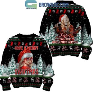 Taylor Swift Taylor’s Christmas Is Merry And Cheerful 2024 Ugly Sweater