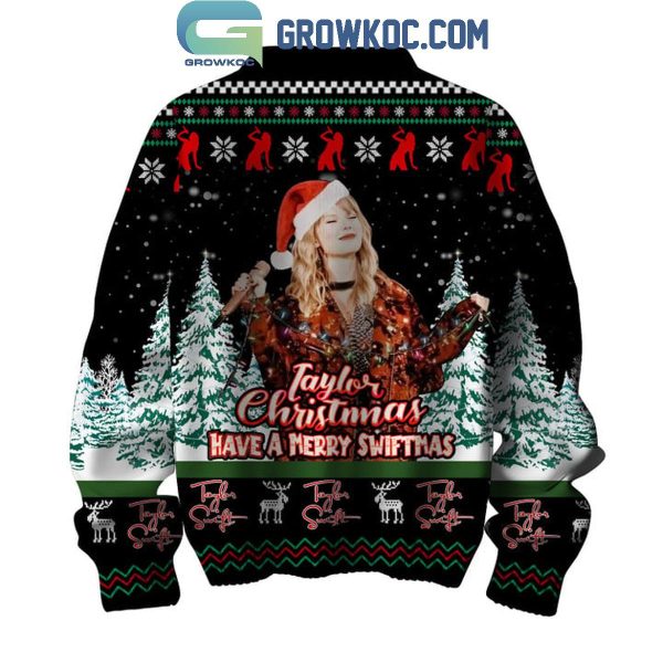 Taylor Swift Taylor’s Christmas Is Merry And Cheerful 2024 Ugly Sweater