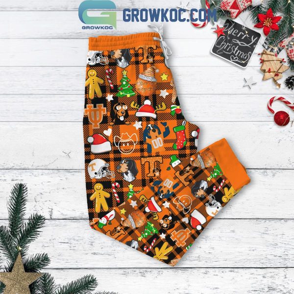 Tennessee Vols Rocky Top You’ll Always Be Home To Me Christmas Fleece Pajamas Set