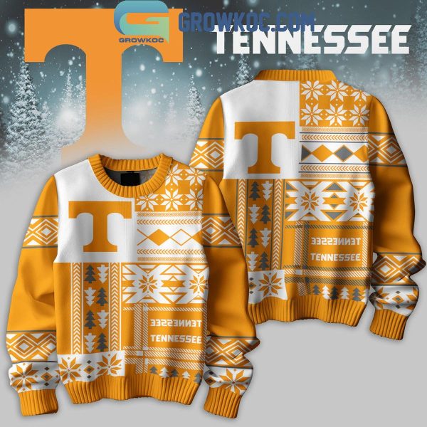 Tennessee Volunteers Season’s Greeting Merry Christmas 2024 Ugly Sweater