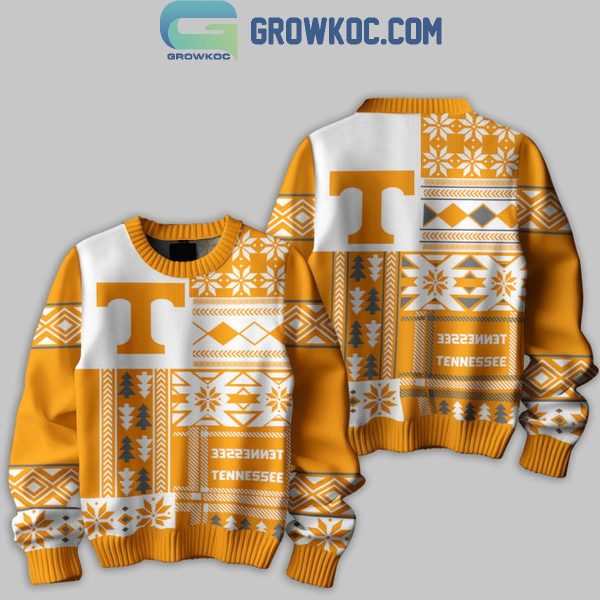 Tennessee Volunteers Season’s Greeting Merry Christmas 2024 Ugly Sweater