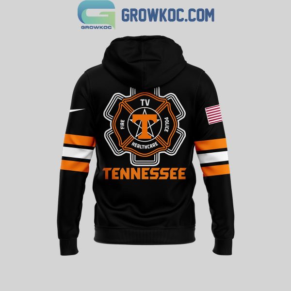 Tennessee Volunteers Football Vols Firefighter Appreciation Hoodie T-Shirt