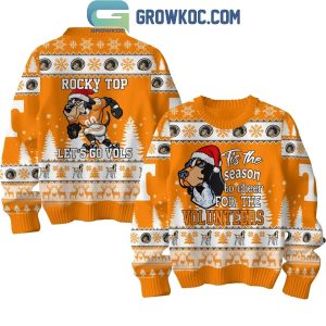 Tennessee Volunteers Let’s Go Vols Christmas Rocky Top Ugly Sweater