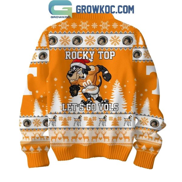 Tennessee Volunteers Let’s Go Vols Christmas Rocky Top Ugly Sweater