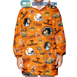 Tennessee Volunteers Vols Rocky Top 2024 Christmas Oodie Hoodie Blanket