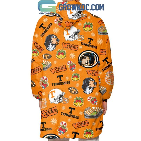 Tennessee Volunteers Vols Rocky Top 2024 Christmas Oodie Hoodie Blanket