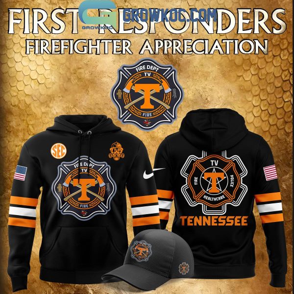 Tennessee Volunteers x 2024 Firefighter Appreciation Night Hoodie T-Shirt