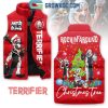 Snoopy Just A Woman Who Loves Christmas Sleeveless Puffer Jacket