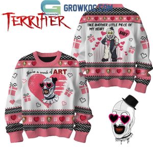 Terrifier Take Another Little Piece Of My Heart 2025 Ugly Sweater