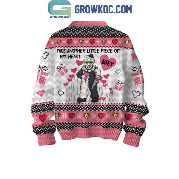 Terrifier Take Another Little Piece Of My Heart 2025 Ugly Sweater