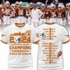 Texas Longhorns Southeastern Conference Champions Orange Version 2024 Hoodie T-Shirt