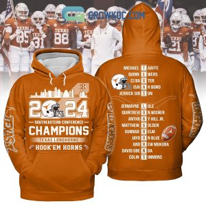 Texas Longhorns Southeastern Conference Champions Orange Version 2024 Hoodie T-Shirt