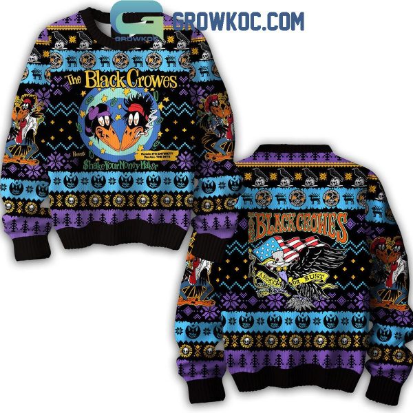 The Black Crowes A Morica Or Bust Christmas 2024 Ugly Sweater