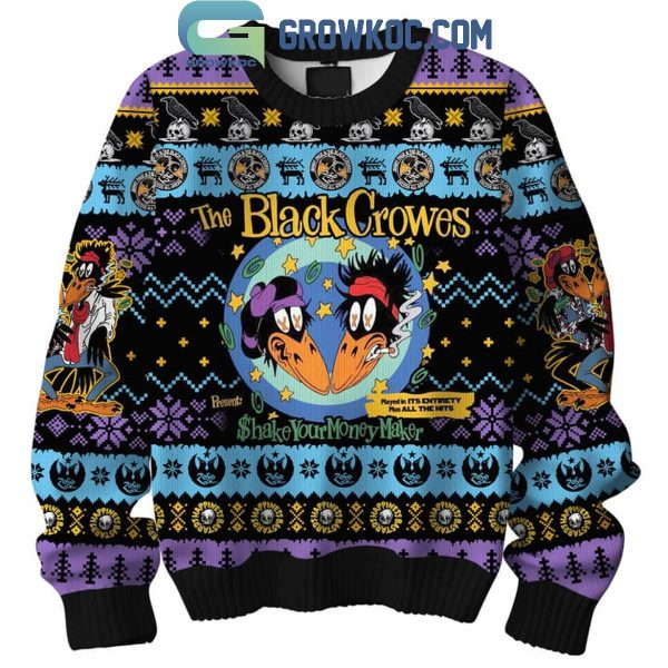 The Black Crowes A Morica Or Bust Christmas 2024 Ugly Sweater