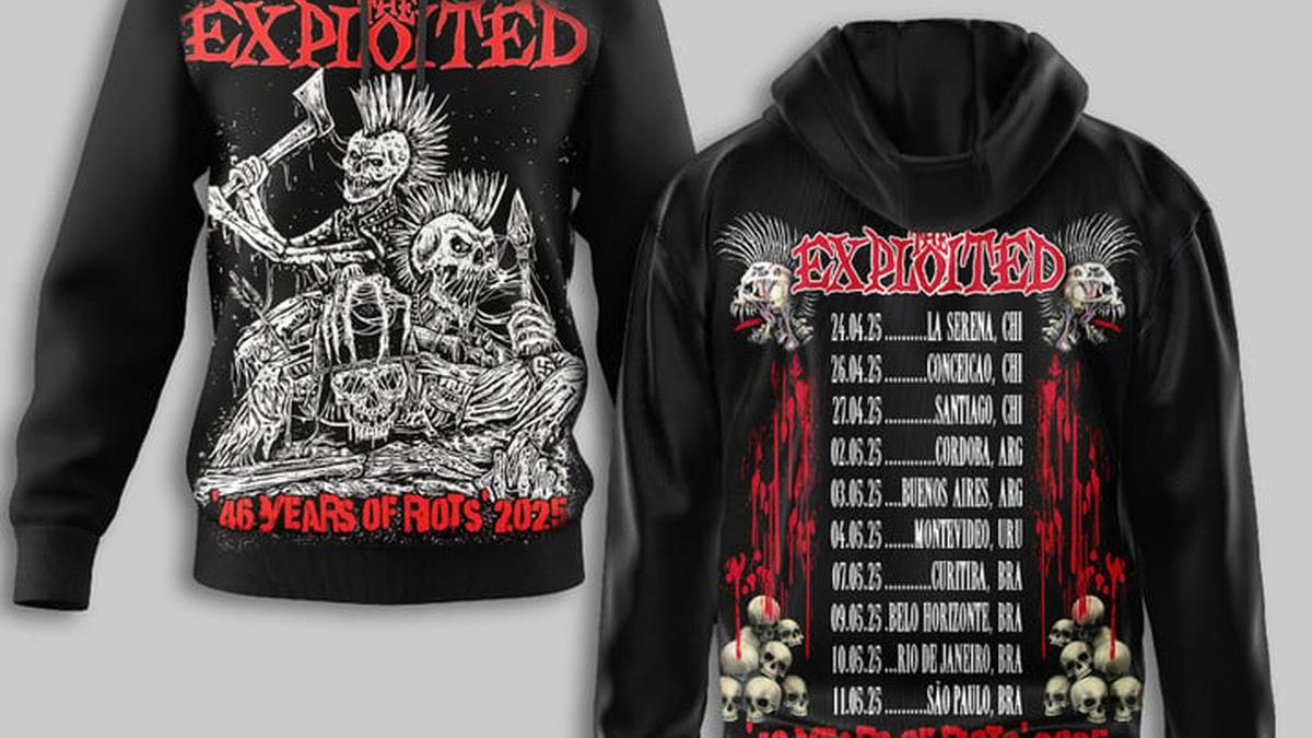 The Exploited 2025 Celebrating The 46 Years Of Rots Tour The