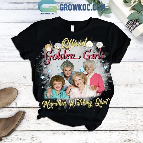 The Golden Girls Picture It Stay Golden Fleece Pajamas Set