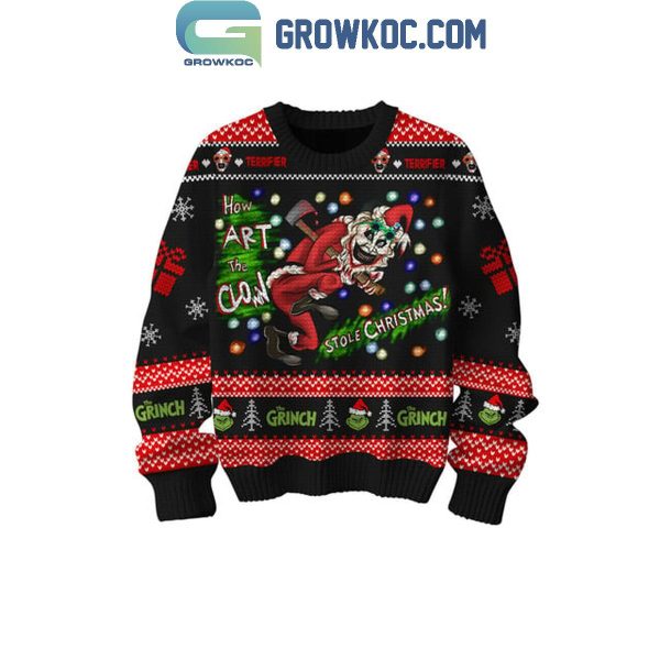 The Grinch Is This Terrifying Everyday Merry 2024 Christmas Ugly Sweater