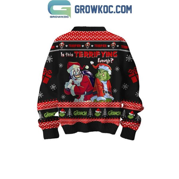 The Grinch Is This Terrifying Everyday Merry 2024 Christmas Ugly Sweater