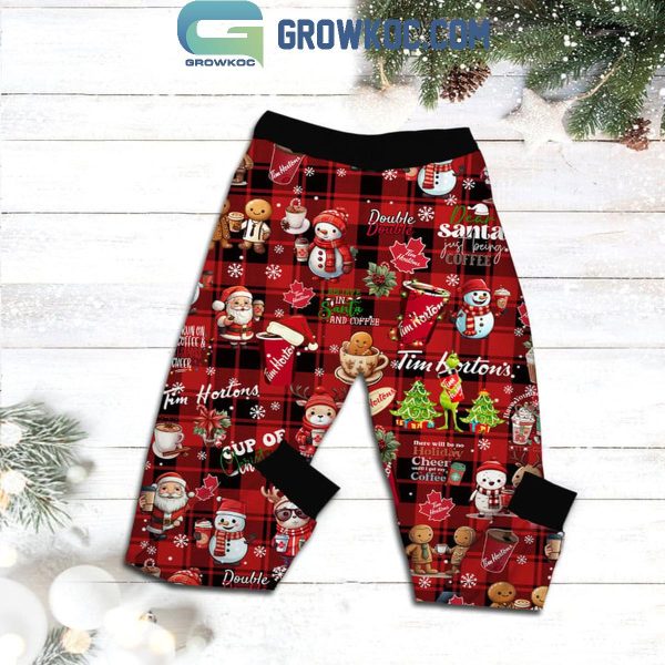 The Grinch Stole My Double Double Christmas Fleece Pajamas Set