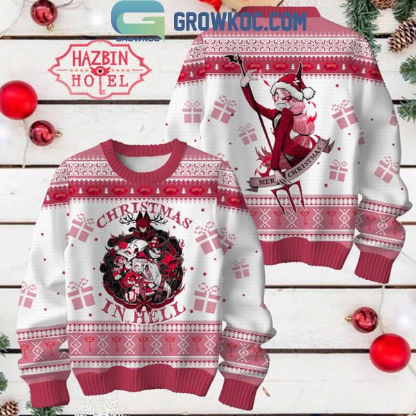 The Hazbin Hotel Merry Christmas In Hell Ugly Sweater