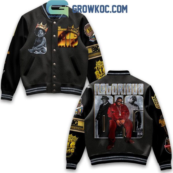 The Notorious Big Biggie Small 2024 Baseball Jacket