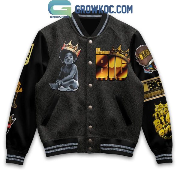 The Notorious Big Biggie Small 2024 Baseball Jacket