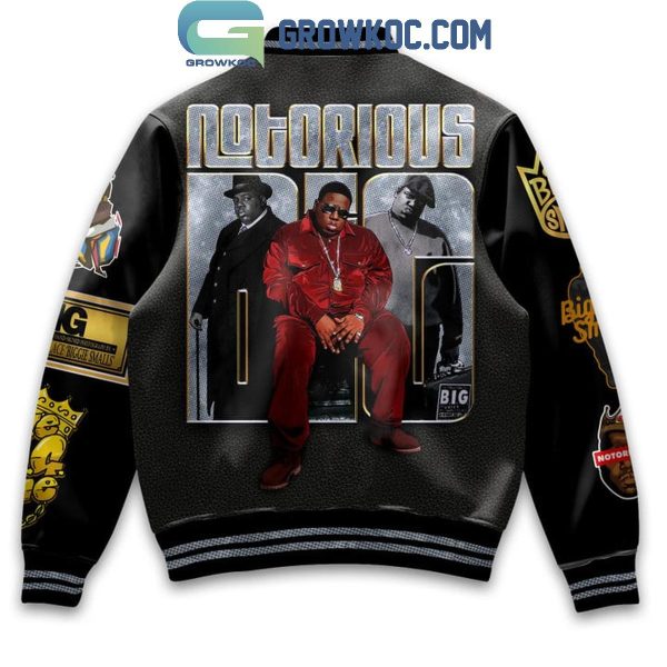 The Notorious Big Biggie Small 2024 Baseball Jacket