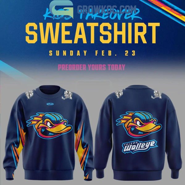 Toledo Walleye Takeover New Season Takeover 2024 Hoodie Long Pants