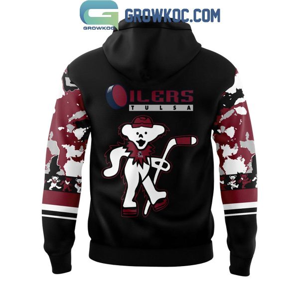 Tulsa Oilers Grateful Dead Night 2024 Hockey Time Hoodie Long Pants