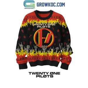 Twenty One Pilots Pardon My Delay I’m Navigating Ugly Sweater