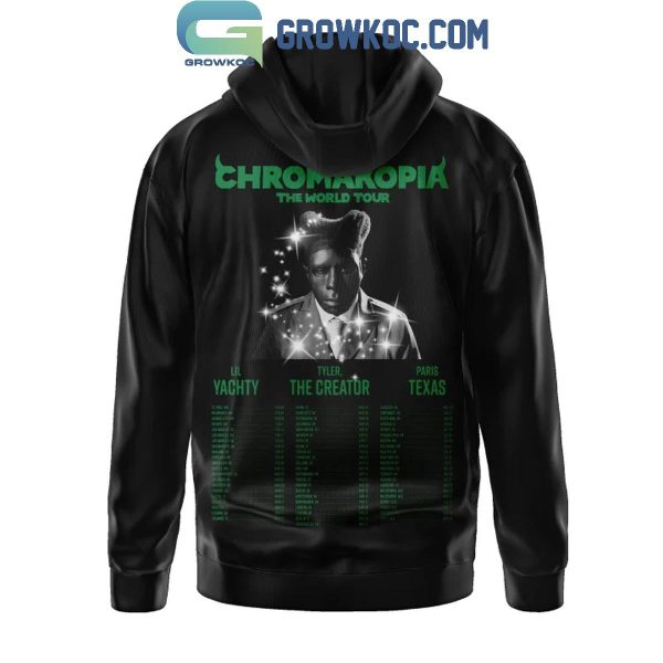 Tyler The Creator 2024 Celebration Chromakopia World Tour Hoodie T-Shirt