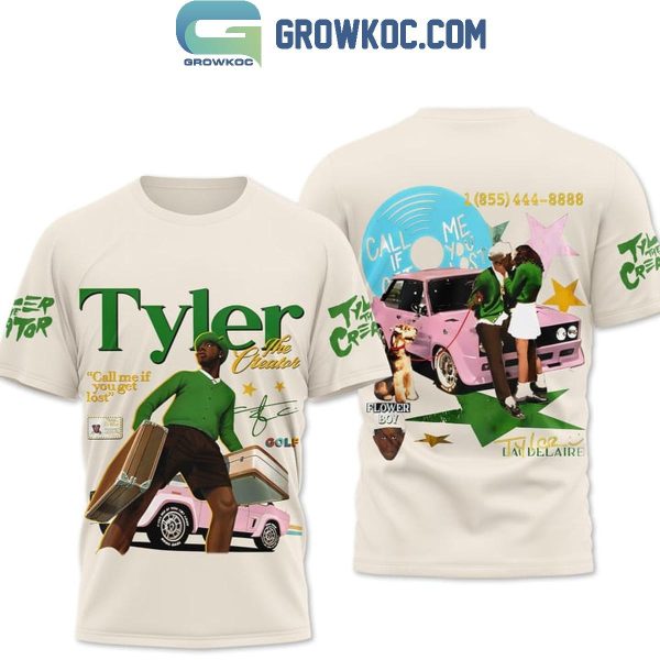 Tyler The Creator Flower Boy Call Me If You Need Hoodie T-Shirt