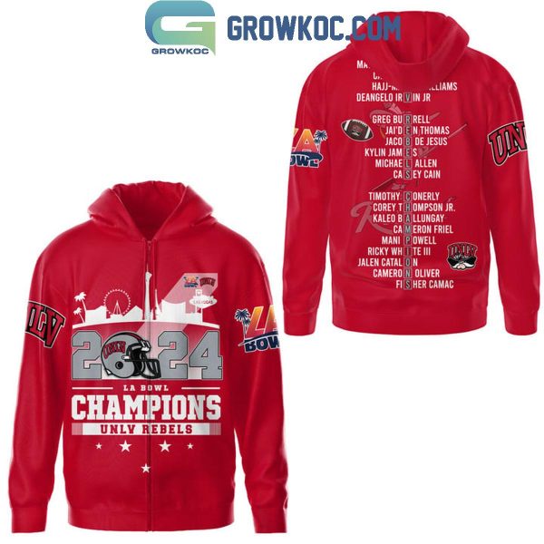 UNLV Rebels Champions Of LA Bowl 2024 Hoodie T-Shirt