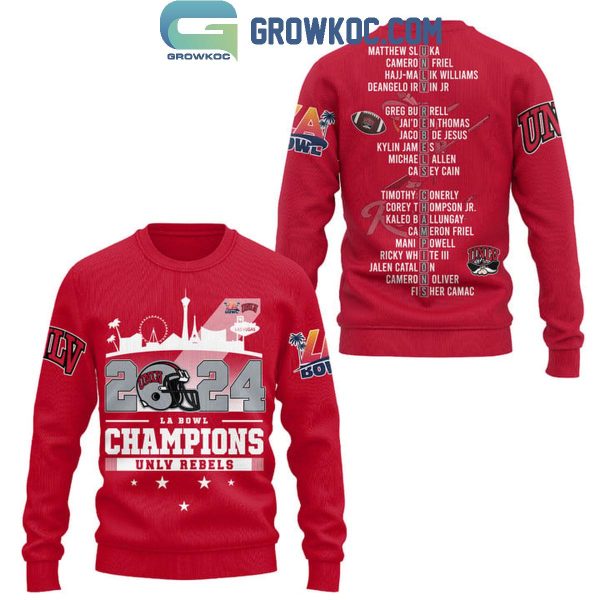 UNLV Rebels Champions Of LA Bowl 2024 Hoodie T-Shirt