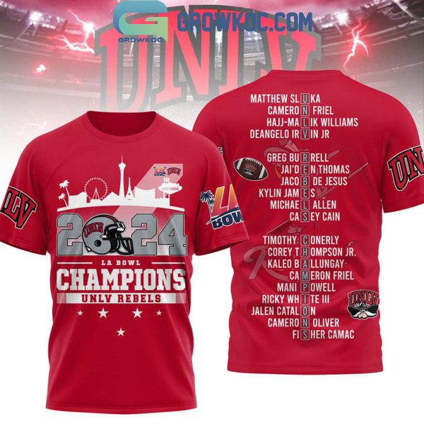 UNLV Rebels Champions Of LA Bowl 2024 Hoodie T-Shirt