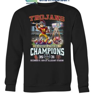 USC Trojans SRS Distribution Las Vegas Bowl Champions 2024 T-Shirt