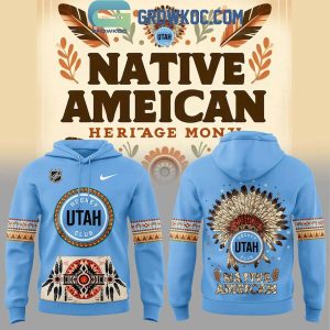 Utah Hockey Club Native American Heritage 2024 Hoodie Long Pants