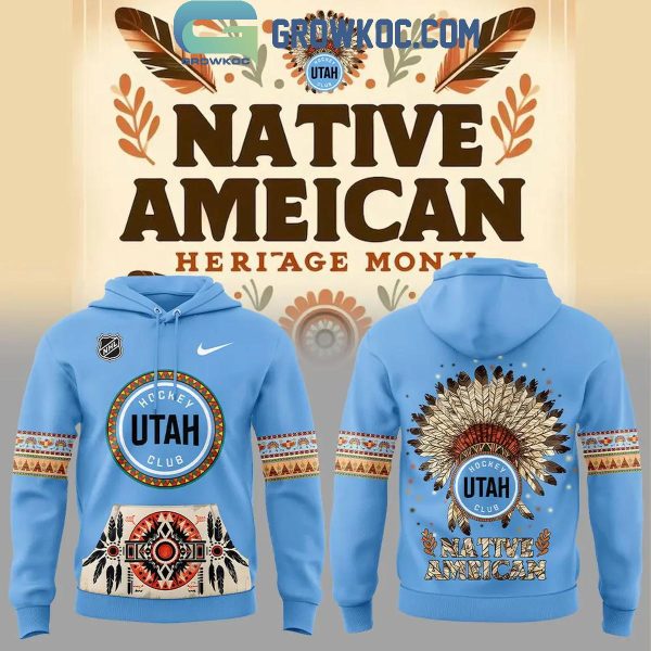 Utah Hockey Club Native American Heritage 2024 Hoodie Long Pants