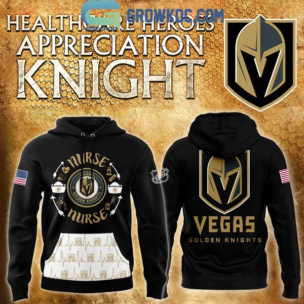 Vegas Golden Knights 2024 Healthcare Appreciation Night Celebrate Hoodie T-Shirt