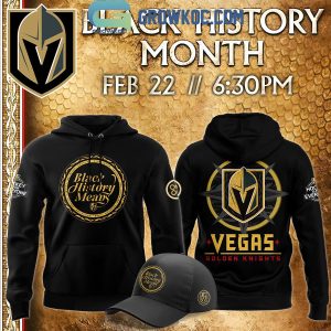 Vegas Golden Knights 2025 Black History Month It’s Honor Hoodie T-Shirt