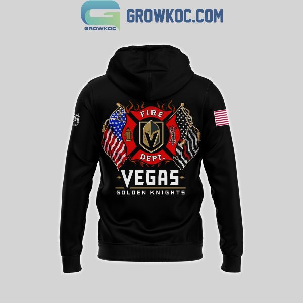 Vegas Golden Knights For 2024 Firefighter Appreciation Hoodie T-Shirt