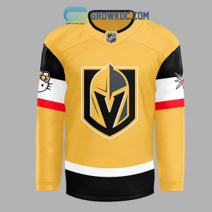 Vegas Golden Knights Hello Kitty Playing  2024 Hockey Jersey