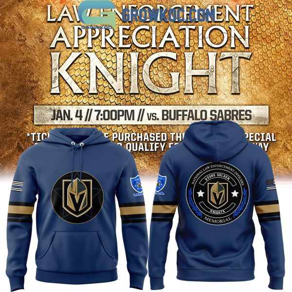 Vegas Golden Knights Memorial Law Enforcement Appreciation 2024 Hoodie T-Shirt