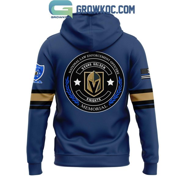 Vegas Golden Knights Memorial Law Enforcement Appreciation 2024 Hoodie T-Shirt